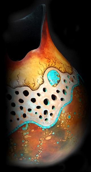 Turquoise Gourd